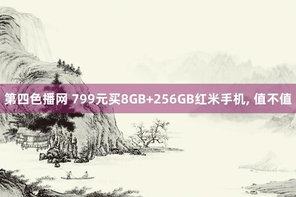 第四色播网 799元买8GB+256GB红米手机， 值不值